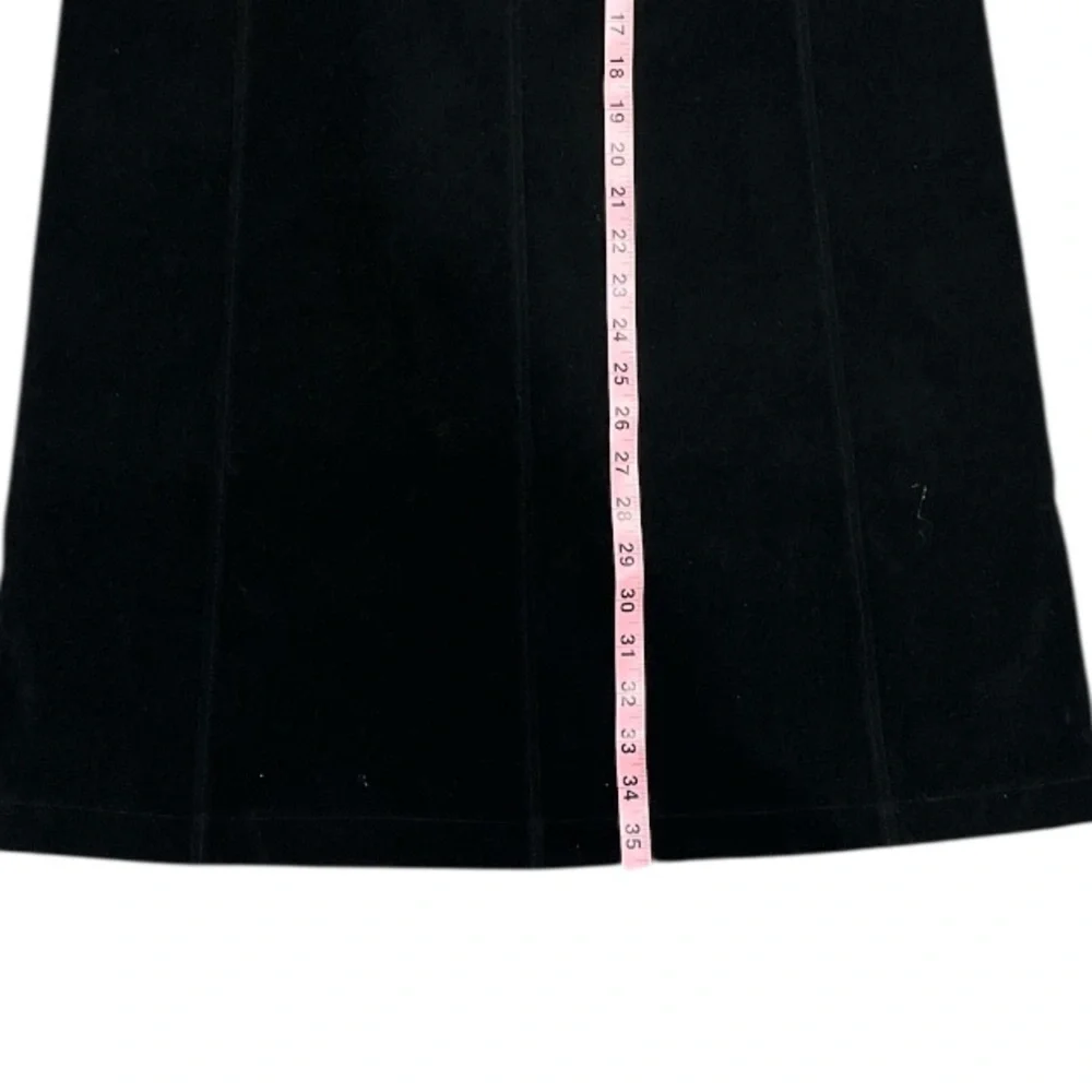 Harve Benard Petites Black 8P Maxi Pencil Skirt